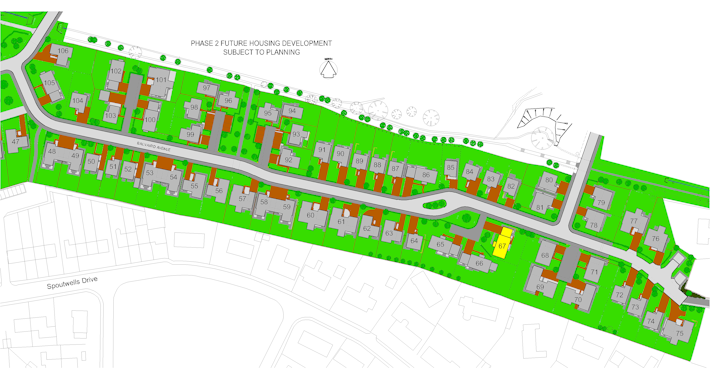 Mansfield Park Site Layout