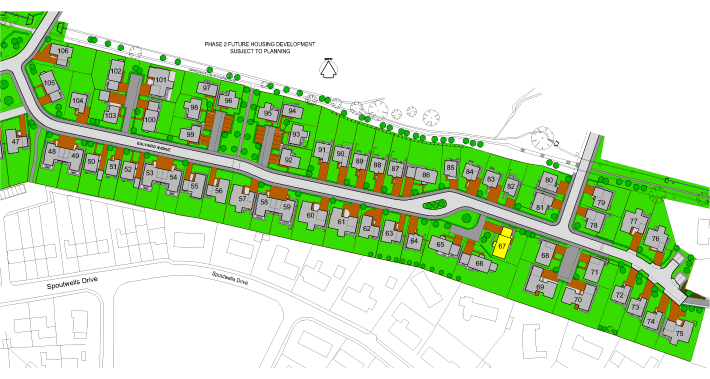 Mansfield Park Site Layout