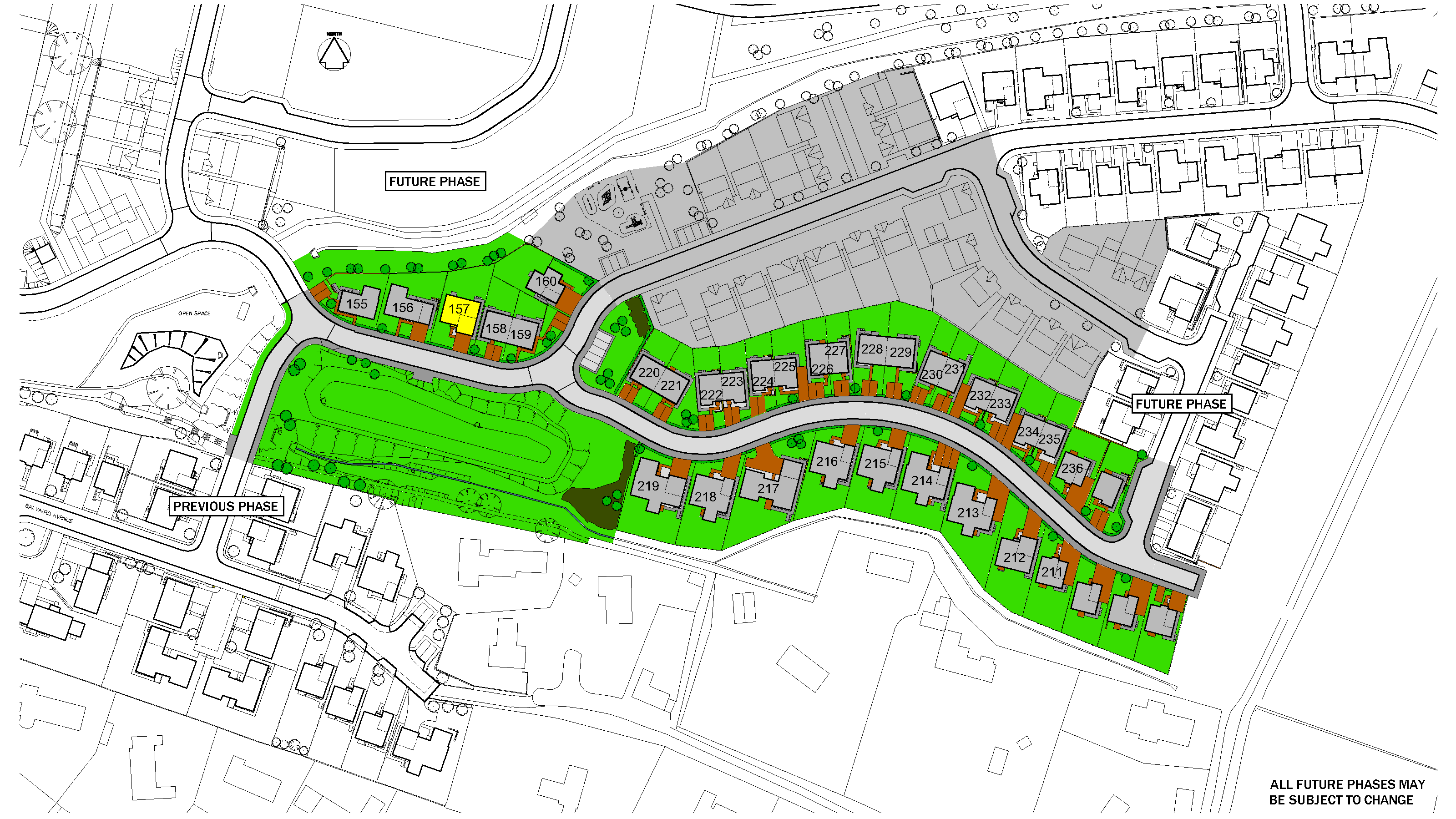 Mansfield Park Site Layout