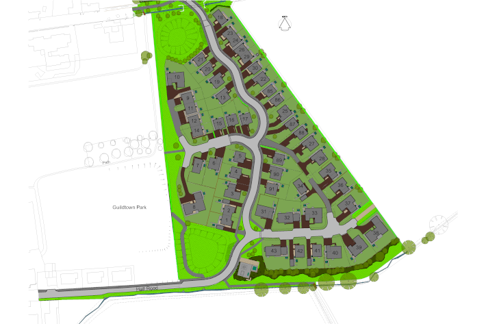 Park View Site Layout